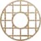 Ekena Millwork O'Neal Wood Fretwork Pierced Ceiling Medallion, Red Oak, 28"OD x 10 1/8"ID x 1/4"T CMWP28X28X0250ONRO - alternate 1
